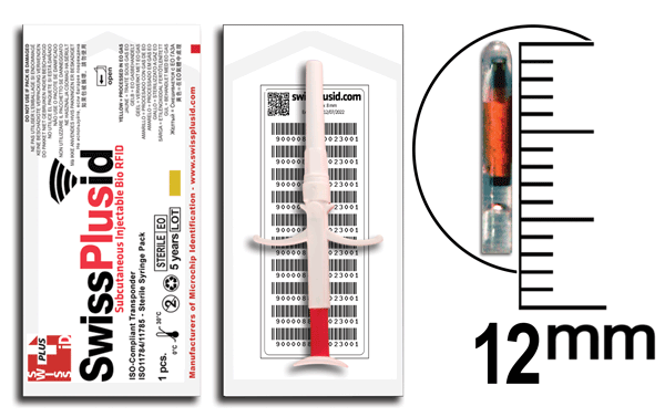 13mm Bio Polymer ISO FDX-B Microchip Syringe Packs - Image 4
