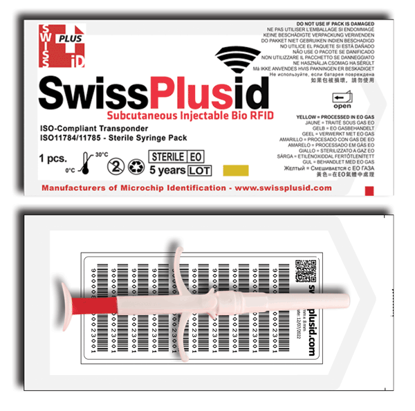 8mm Bio Glass ISO FDX-B Microchip Syringe Packs - Image 4
